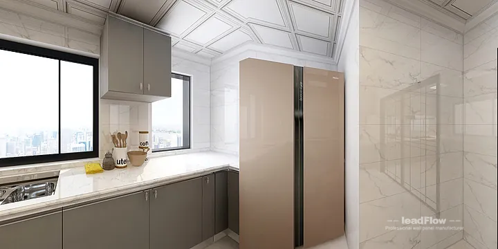 Hangzhou Apartment Featuring WPC Interior Panel | Bathroom Walls in Hangzhou, China - photo 10