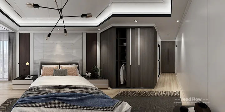Hangzhou Apartment Featuring WPC Interior Panel | Bathroom Walls in Hangzhou, China - photo 12