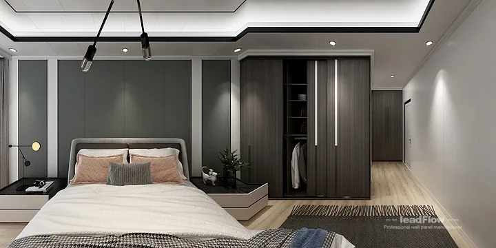 Hangzhou Apartment Featuring WPC Interior Panel | Bathroom Walls in Hangzhou, China - photo 13