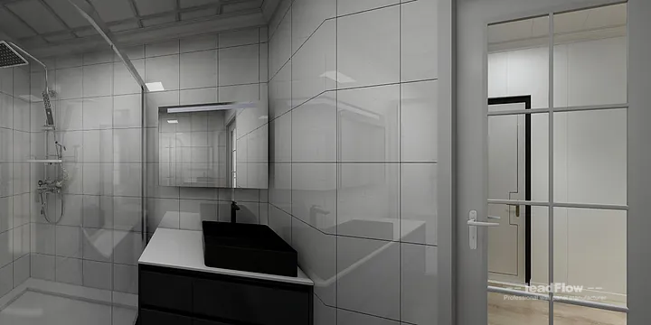 Hangzhou Apartment Featuring WPC Interior Panel | Bathroom Walls in Hangzhou, China - photo 14