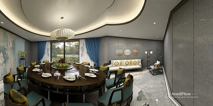 Hangzhou Hotel with WPC Interior Panel &mdash; 1000 Feature in Hangzhou, China