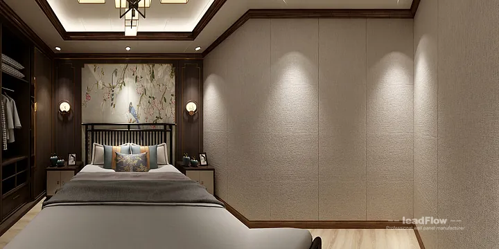 Hangzhou Interior Project with WPC Wall Panel &mdash; New Chinese Oriental in Hangzhou, China - photo 2