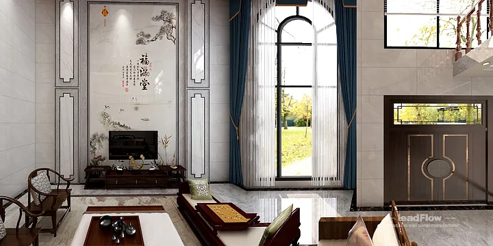 WPC Wall Cladding Installation for Nanchang Interior Project | Stylish in Donghu District, Nanchang, China - photo 3