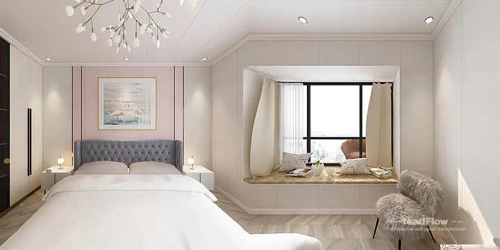 Modern Apartment Interior in Hangzhou using WPC Wall Cladding in Hangzhou, China - photo 1