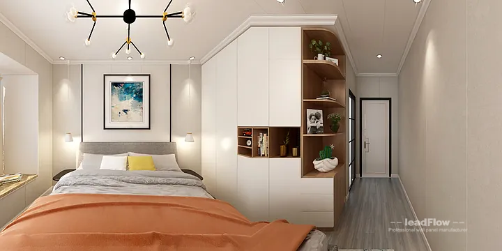 Modern Apartment Interior in Hangzhou using WPC Wall Cladding in Hangzhou, China - photo 6