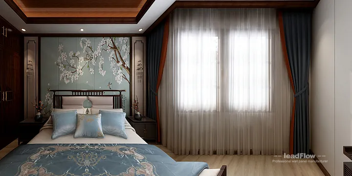 WPC Cladding Apartment Inspiration in Nanchang &mdash; New Chinese Oriental Design in Donghu District, Nanchang, China - photo 1
