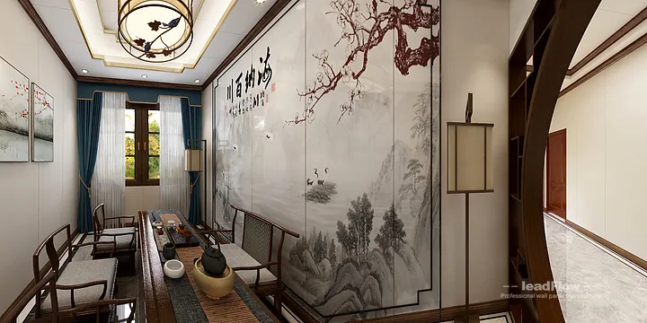 WPC Cladding Apartment Inspiration in Nanchang &mdash; New Chinese Oriental Design in Donghu District, Nanchang, China - photo 5