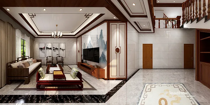Hangzhou Apartment with WPC Interior Panel &mdash; Modern Feature in Hangzhou, China - photo 1