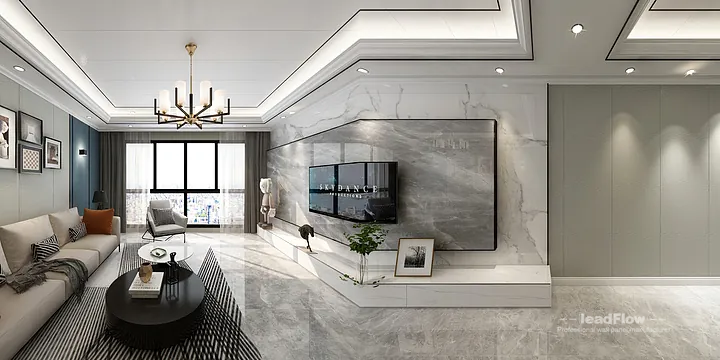 WPC Wall Cladding Apartment Case Study in Hangzhou | Modern Secondary Bedroom in Hangzhou, China - photo 2