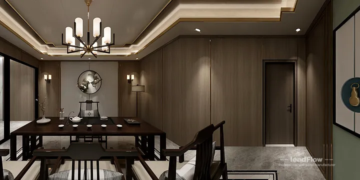 Hangzhou Interior Project Wall Panel Design | WPC Wall Panel Premium Interior in Hangzhou, China - photo 2