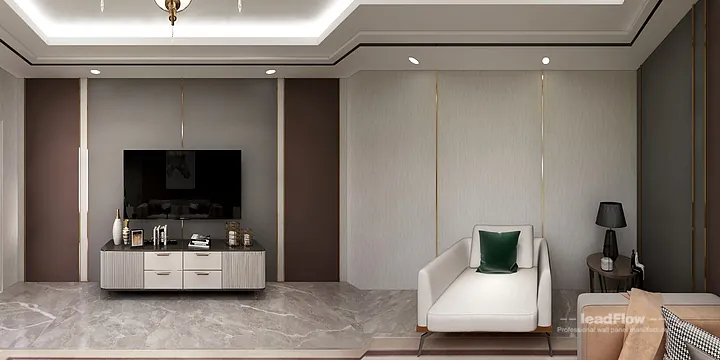 Hangzhou Interior Project Wall Panel Design | WPC Wall Panel Premium Interior in Hangzhou, China - photo 3