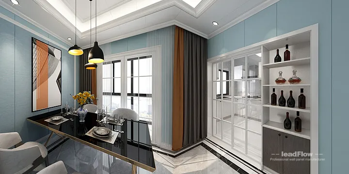 Modern Apartment in Hangzhou Featuring WPC Wall Panel in Hangzhou, China - photo 4