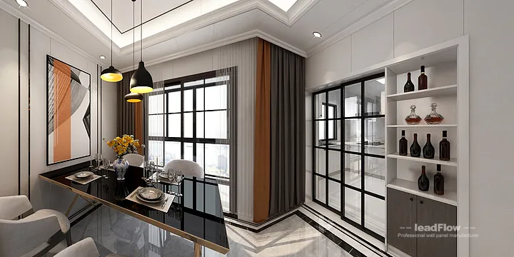Modern Apartment in Hangzhou Featuring WPC Wall Panel in Hangzhou, China - photo 9