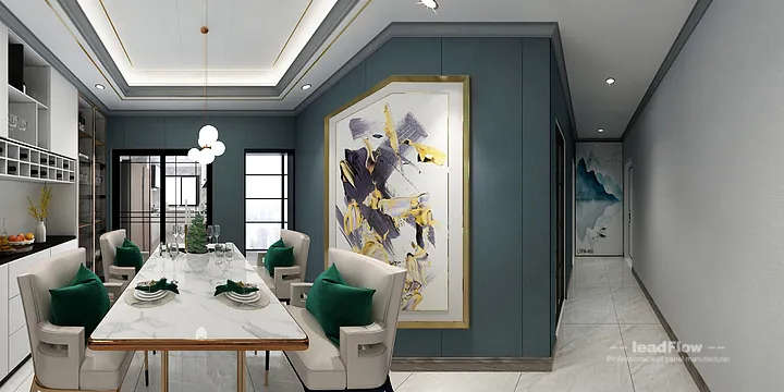 Hangzhou Apartment Featuring WPC Interior Panel | Master Bedroom Walls in Hangzhou, China - photo 3
