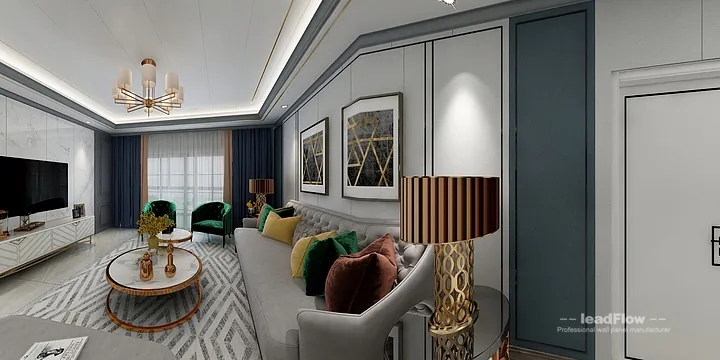 Hangzhou Apartment Featuring WPC Interior Panel | Master Bedroom Walls in Hangzhou, China - photo 4