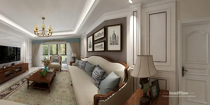 Hangzhou Apartment Featuring WPC Interior Panel | Master Bedroom Walls in Hangzhou, China - photo 7