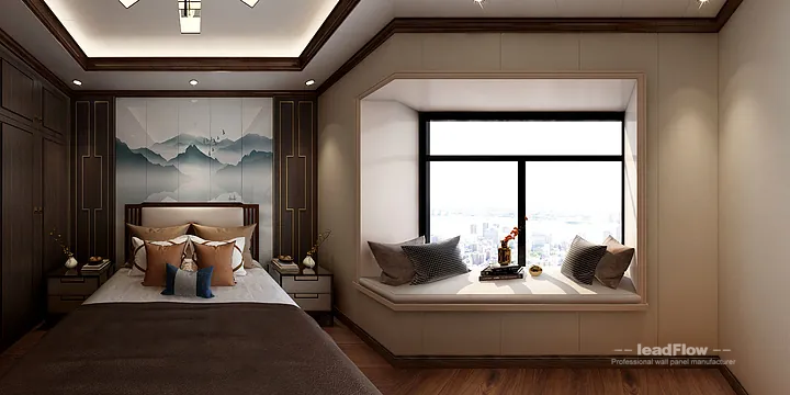 Elegant WPC Interior Panel Project: Hangzhou Apartment Interior in Hangzhou, China - photo 2