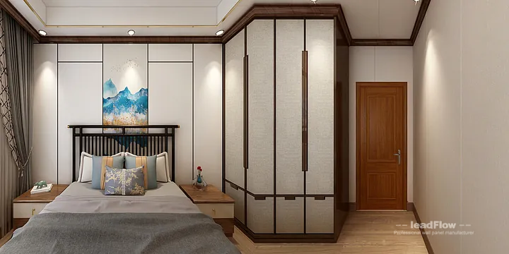Elegant WPC Interior Panel Project: Hangzhou Apartment Interior in Hangzhou, China - photo 3