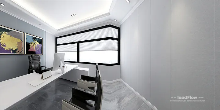 WPC Interior Panel Commercial Space Design in Hangzhou | Elegant Interior in Hangzhou, China - photo 3