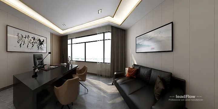 WPC Interior Panel Commercial Space Design in Hangzhou | Elegant Interior in Hangzhou, China - photo 5