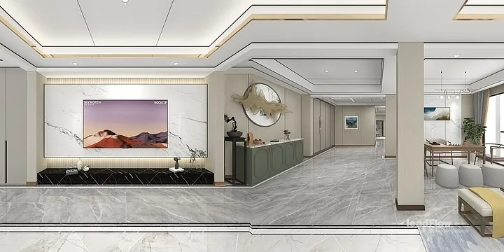 Huang's Hangzhou Apartment with WPC Interior Panel &mdash; Stylish in Hangzhou, China