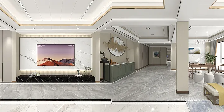 Huang's Hangzhou Apartment with WPC Interior Panel &mdash; Stylish in Hangzhou, China - photo 11