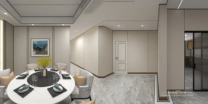 Huang's Hangzhou Apartment with WPC Interior Panel &mdash; Stylish in Hangzhou, China - photo 21