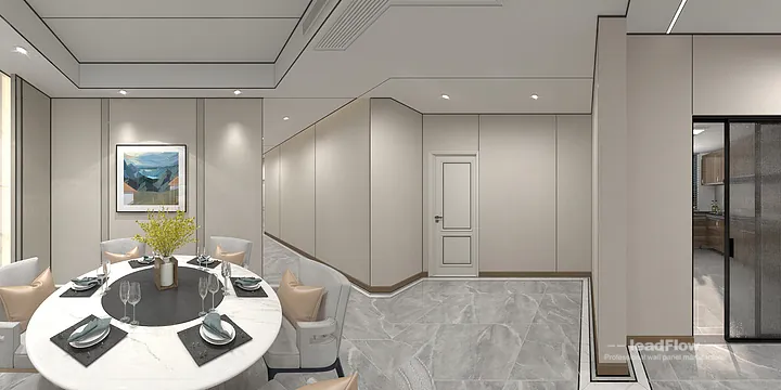 Huang's Hangzhou Apartment with WPC Interior Panel &mdash; Stylish in Hangzhou, China - photo 24