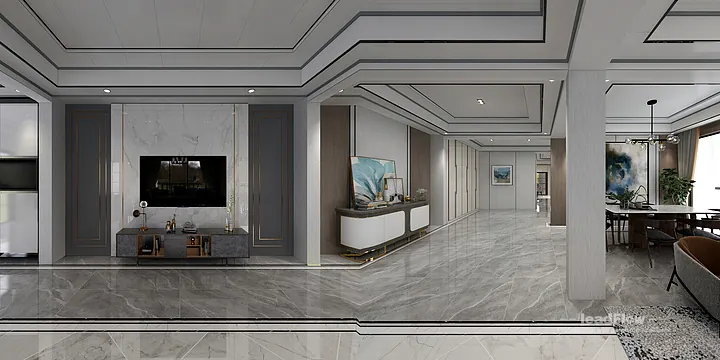 Huang's Hangzhou Apartment with WPC Interior Panel &mdash; Stylish in Hangzhou, China - photo 3