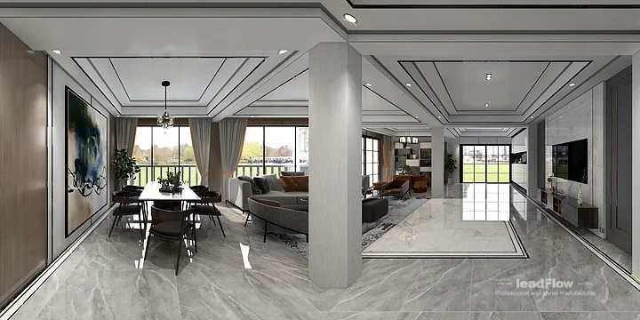 Huang's Hangzhou Apartment with WPC Interior Panel &mdash; Stylish in Hangzhou, China - photo 4