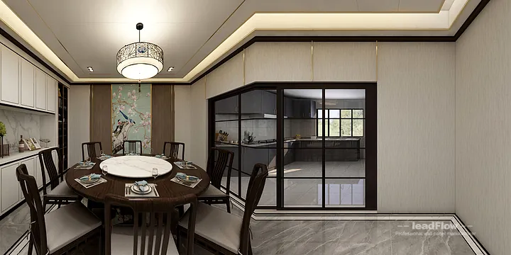 Huang's Hangzhou Apartment with WPC Interior Panel &mdash; Stylish in Hangzhou, China - photo 6