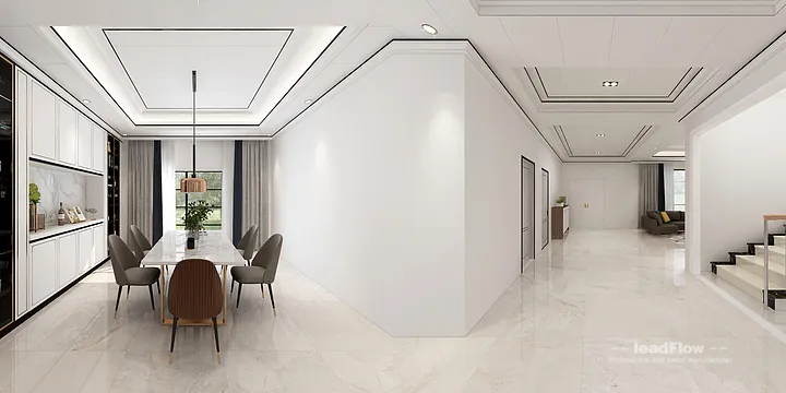 Stylish Apartment in Hangzhou Featuring WPC Interior Panel in Hangzhou, China - photo 2