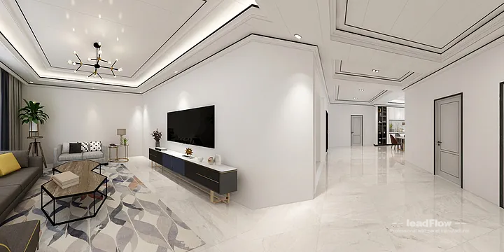 Stylish Apartment in Hangzhou Featuring WPC Interior Panel in Hangzhou, China - photo 3
