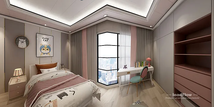 Stylish Apartment in Hangzhou Featuring WPC Interior Panel in Hangzhou, China - photo 6