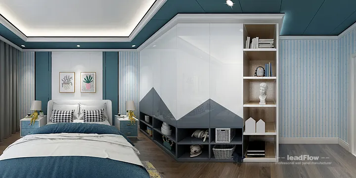Stylish Apartment in Hangzhou Featuring WPC Interior Panel in Hangzhou, China - photo 7