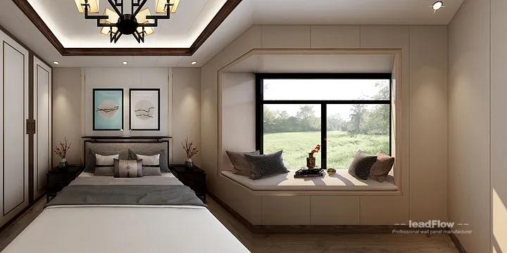 WPC Wall Cladding Project: Hangzhou Apartment with Living-Dining Room in Hangzhou, China - photo 13