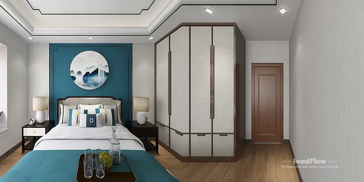 WPC Wall Cladding Project: Hangzhou Apartment with Living-Dining Room in Hangzhou, China - photo 4