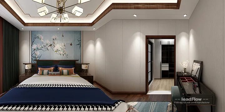 WPC Wall Cladding Project: Hangzhou Apartment with Living-Dining Room in Hangzhou, China - photo 6