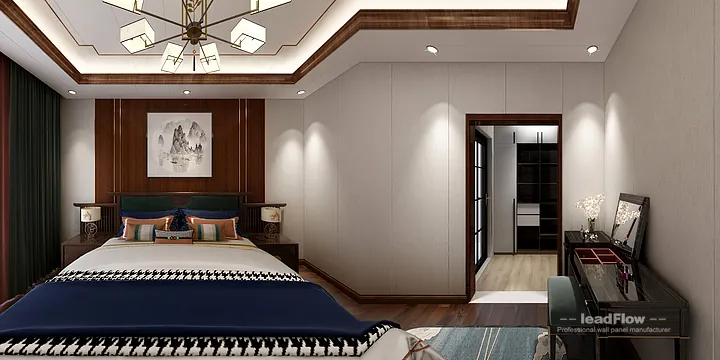 WPC Wall Cladding Project: Hangzhou Apartment with Living-Dining Room in Hangzhou, China - photo 7