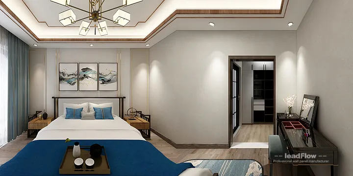WPC Wall Cladding Project: Hangzhou Apartment with Living-Dining Room in Hangzhou, China - photo 8