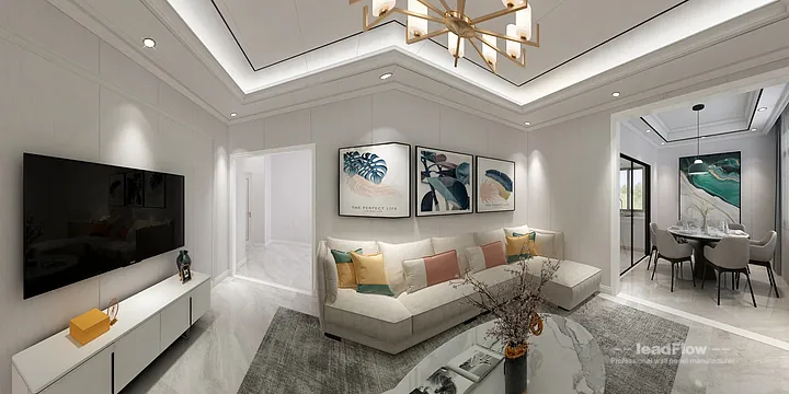 WPC Cladding Transformation: Hangzhou Apartment with Secondary Bedroom Walls in Hangzhou, China - photo 11