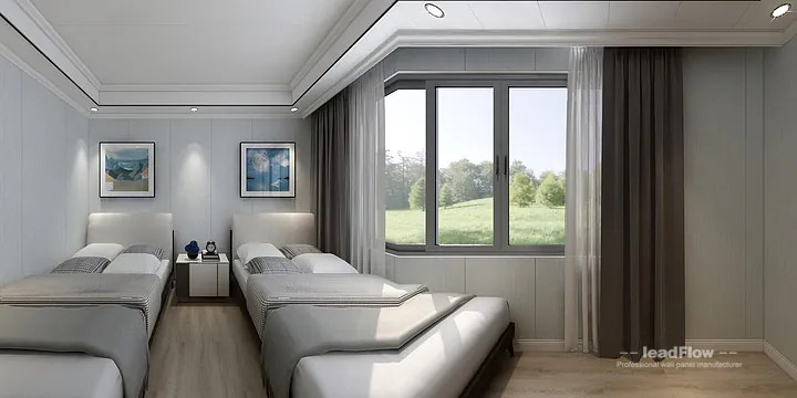 WPC Cladding Transformation: Hangzhou Apartment with Secondary Bedroom Walls in Hangzhou, China - photo 18