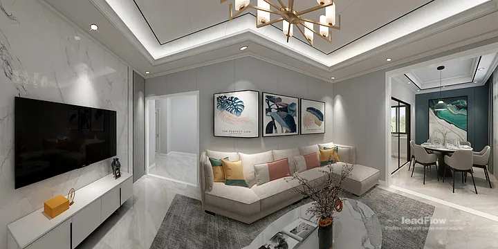 WPC Cladding Transformation: Hangzhou Apartment with Secondary Bedroom Walls in Hangzhou, China - photo 3