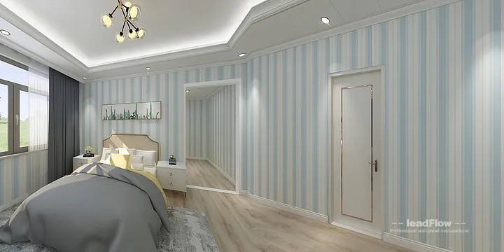 WPC Cladding Transformation: Hangzhou Apartment with Secondary Bedroom Walls in Hangzhou, China - photo 9
