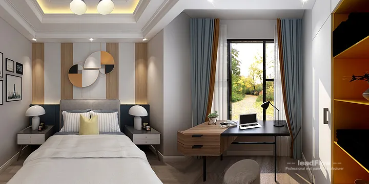 Premium Apartment Interior in Hangzhou using WPC Wall Cladding in Hangzhou, China - photo 1