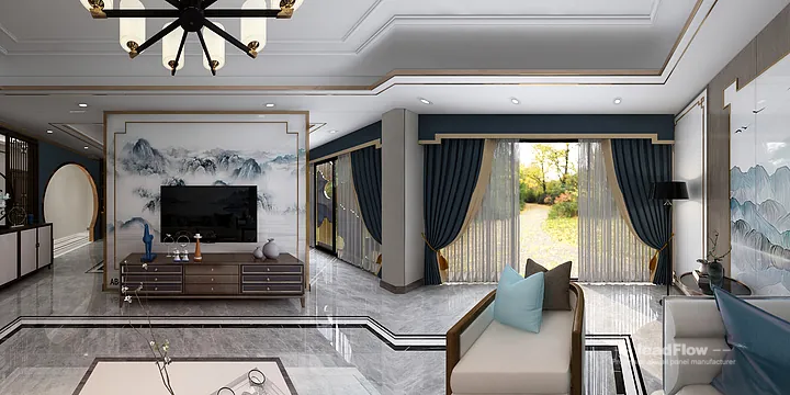 Premium Apartment Interior in Hangzhou using WPC Wall Cladding in Hangzhou, China - photo 10