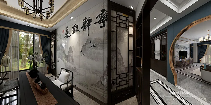 Premium Apartment Interior in Hangzhou using WPC Wall Cladding in Hangzhou, China - photo 12