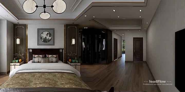 Premium Apartment Interior in Hangzhou using WPC Wall Cladding in Hangzhou, China - photo 2