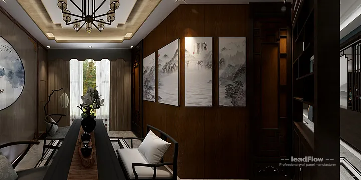Premium Apartment Interior in Hangzhou using WPC Wall Cladding in Hangzhou, China - photo 4