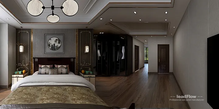 Premium Apartment Interior in Hangzhou using WPC Wall Cladding in Hangzhou, China - photo 5